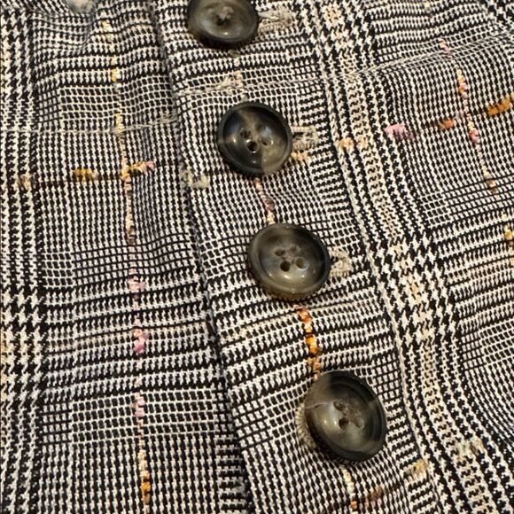 Anthropologie Roma Plaid Chenille Trousers 4 - Picture 5 of 8